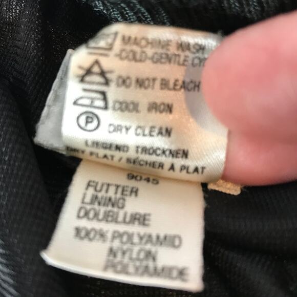 Vtg Maerz Muenchen Pleated Midi Skirt US Size 8 A-Line Gray Knit West Germany - Picture 11 of 11